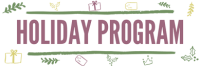 Holiday Program 9:30 AM- 12:00 PM