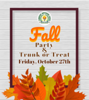Fall Party &amp; Trunk or Treat 