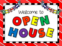 Open House 6pm-7pm