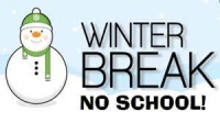 Winter Break- CMS CLOSED 